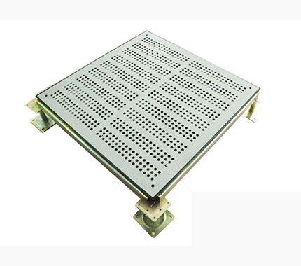 全鋼通風(fēng)防靜電地板(PVC面)